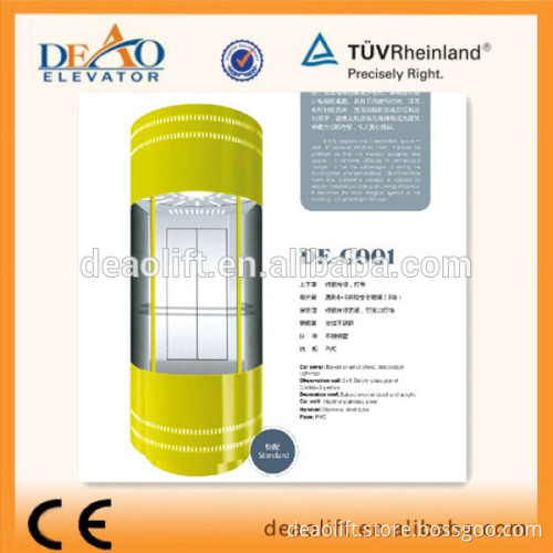 Residential Panoramic Elevator Residential Glass Elevators